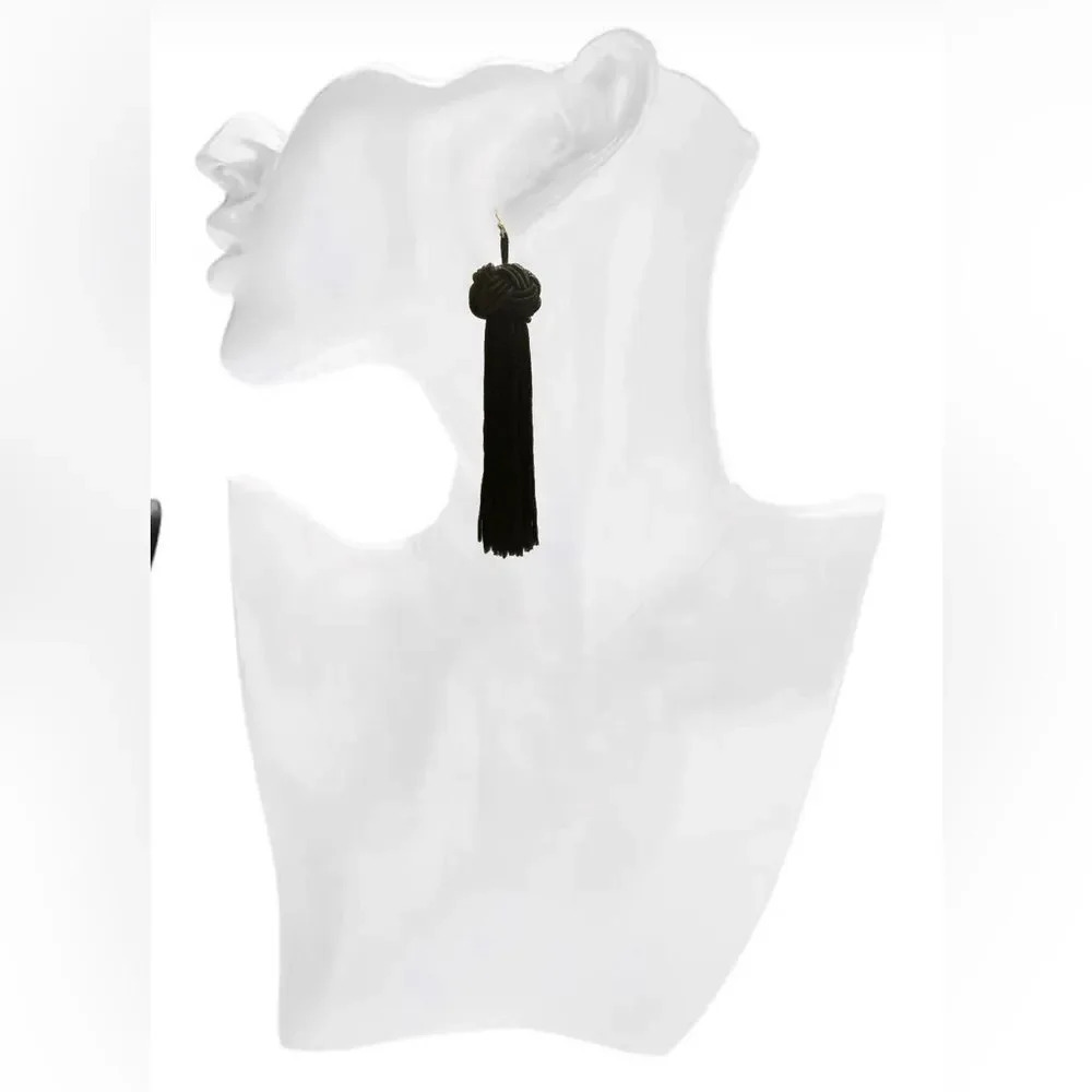 Long Tassels Drop Earrings